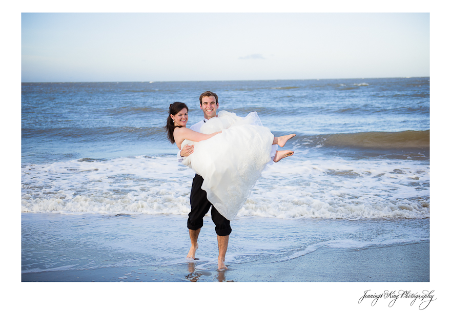 Virginia & Thomas | After Wedding Session | Folly Beach, SC